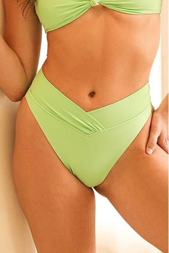 Retro V High Waist Bikini Bottom MOJITO
