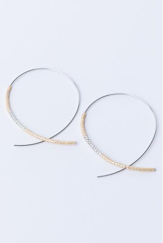 Silver Norah Collection Earrings Blush SILVER
