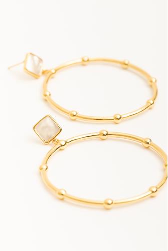 Montauk Hoop Earrings GOLD