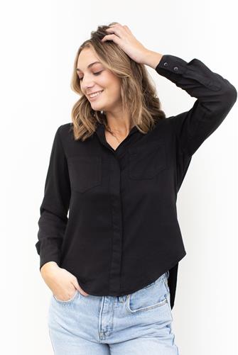 Riley Button Down Shirt BLACK
