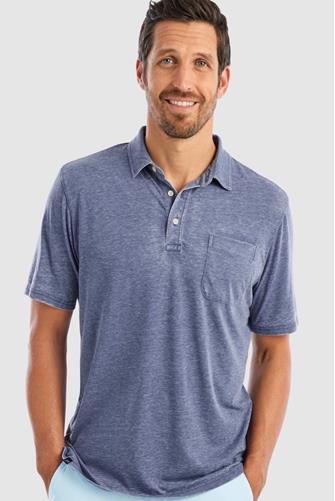 Local Polo Shirt WAKE BLUE