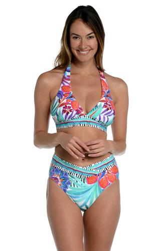Tropics of Tropez Halter Bikini Top TROPEZ