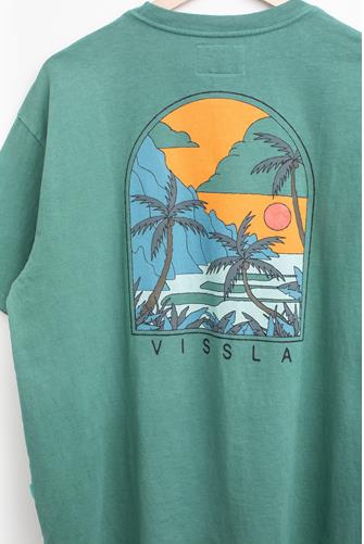 Bluffs Cotton Pocket Tee PINE