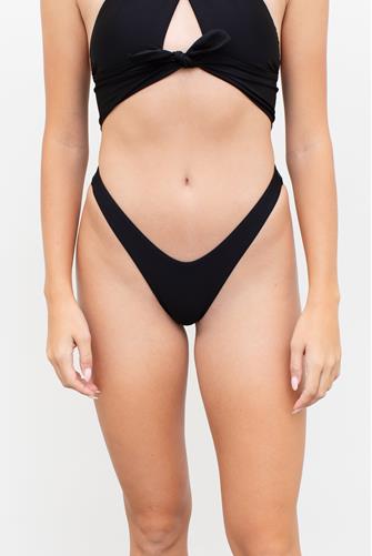 Midnight High Cut Hipster Bikini Bottom MIDNIGHT