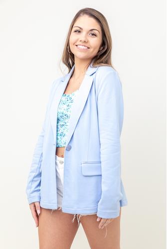 Lazy Chic Blazer PERIWINKLE