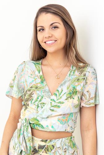 Wilson Tie Top ISLAND FLORAL