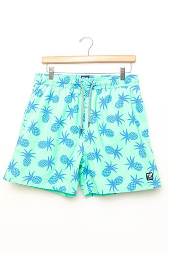 Pineapple Swim Trunk JADE GREEN