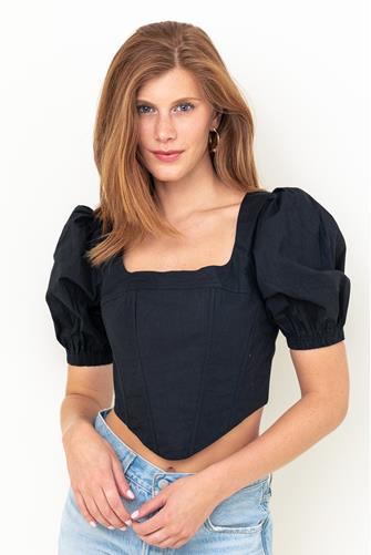 Seine Corset Top BLACK