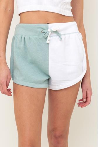 Sage Colorblock Shorts SAGE