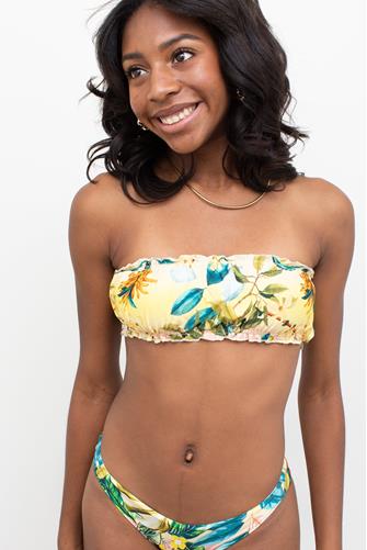 Oasis Remi Ruched Bandeau Bikini Top OASIS