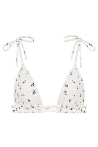 Fruity Floral Paula Ties Bikini Top FRUITY FLORAL