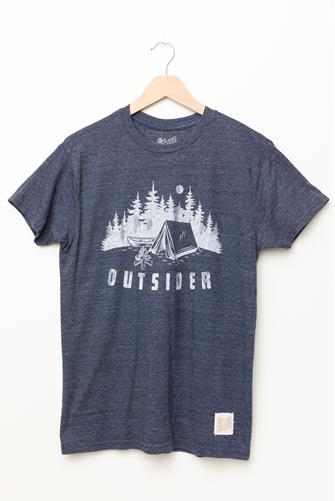 Outsider Short Sleeve T-Shirt NAVY