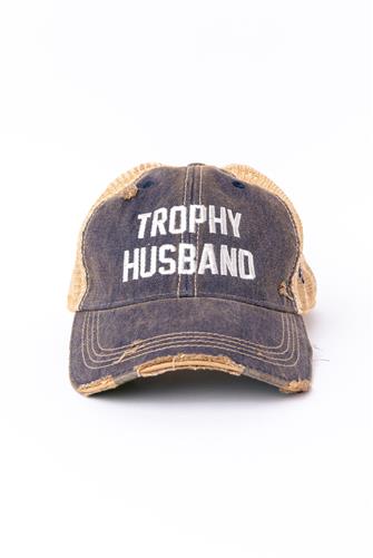Trophy Husband Hat NAVY
