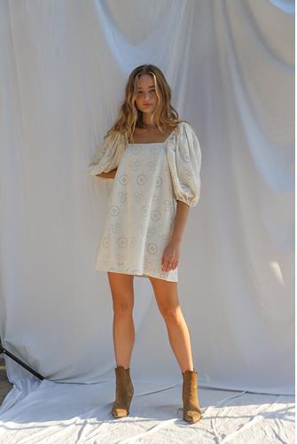 Ashbury Mini Dress ASHBURY SWIRL NATURAL