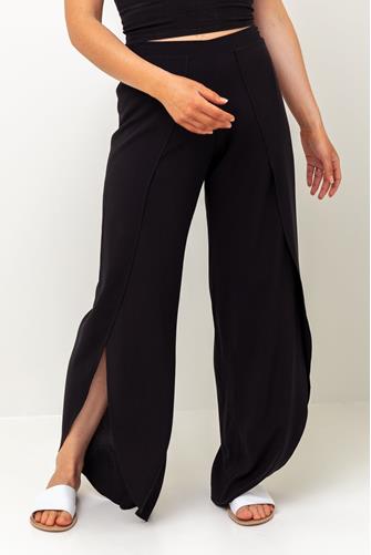 Whitney Wrap Pant BLACK