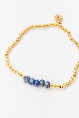 Lapis Lily Stretch Bracelet LAPIS