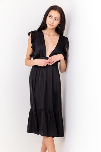 Jessie Midi Dress BLACK