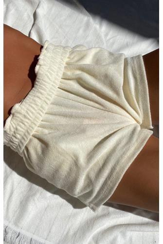 Lemon Meringue Terry Set Short LEMON