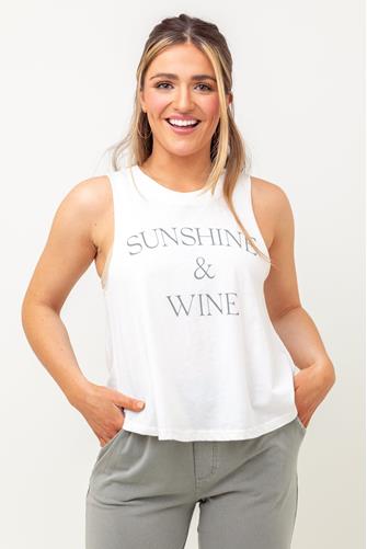 Kayla Sunshine Tank Top BONE