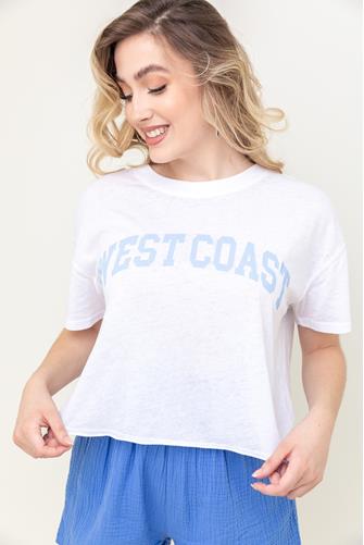 West Coast Tee WHITE
