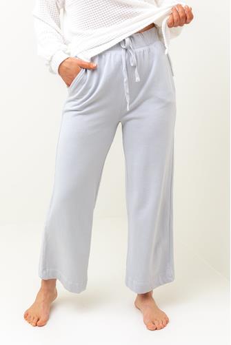 Cyprus Washed Wide Leg Pant BLUE MIST