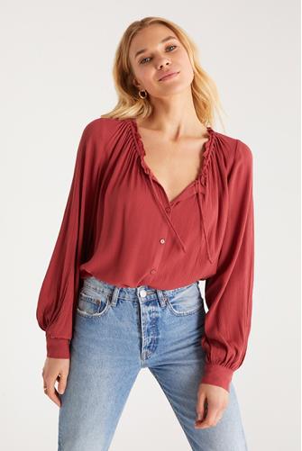 Adella Blouse ROUGE