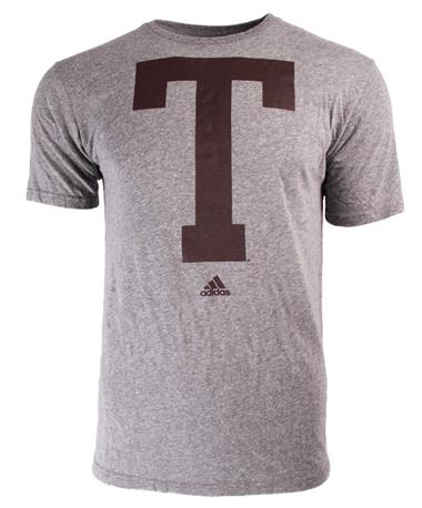 Texas A&M Adidas Block T Tri Blend