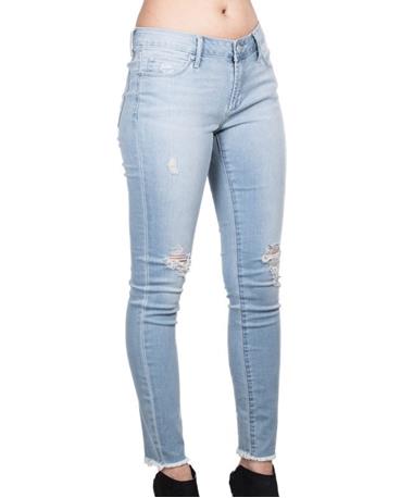 Sarah Cut off Hem Skinny Jean