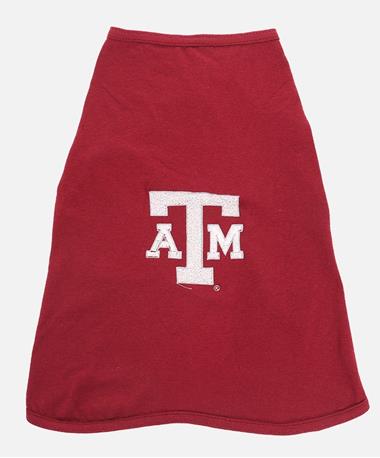Texas A&M Aggie Dog Cotton T Shirt