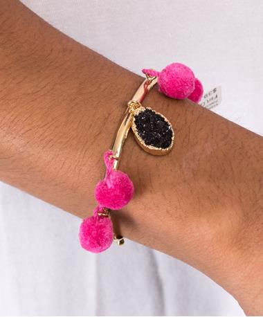 Bracha Flirt Druzy Cuff Bracelet