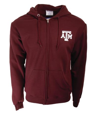 Champion Texas A&M Aggie Full Zip Hoodie