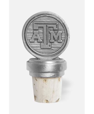 Heritage Pewter Texas A&M Bottle Stopper