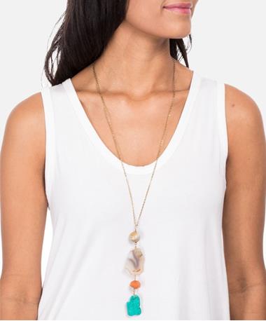 Gypsy Queen Turquoise Necklace