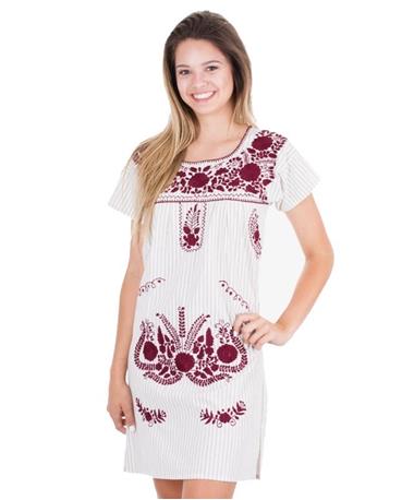 Nativa Patterned Mini Puebla Dress