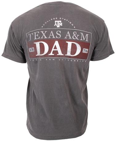 Texas A&M Aggie 1876 Dad T Shirt