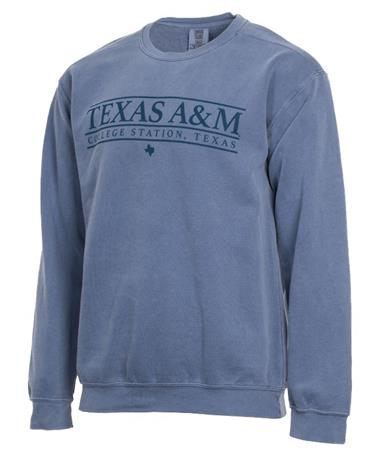 Texas A&M Aggie Blue Jean Sweatshirt-Automation