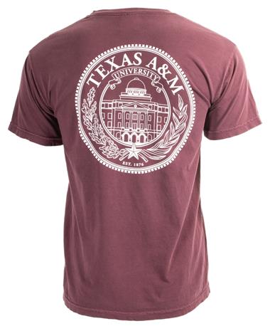 Texas A&M Aggie Seal Logo T Shirt