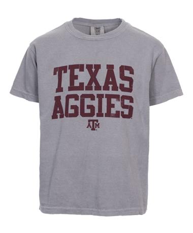 Youth Texas A&M Basic Aggies T Shirt