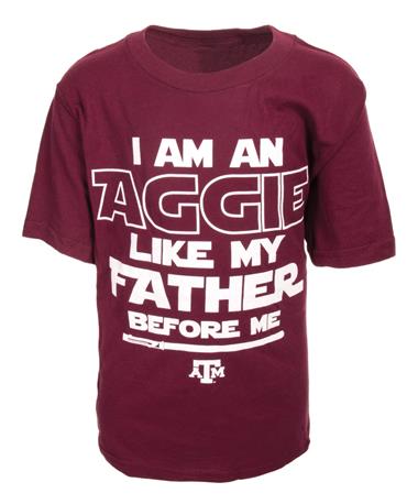 Youth Texas A&M I Am An Aggie T Shirt
