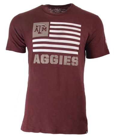'47 Brand Texas A&M Two Peat Scrum Tee