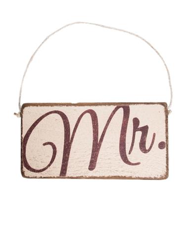 Rustic Mini Plank Sign
