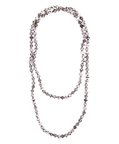 Adera Long Paper Bead Necklace