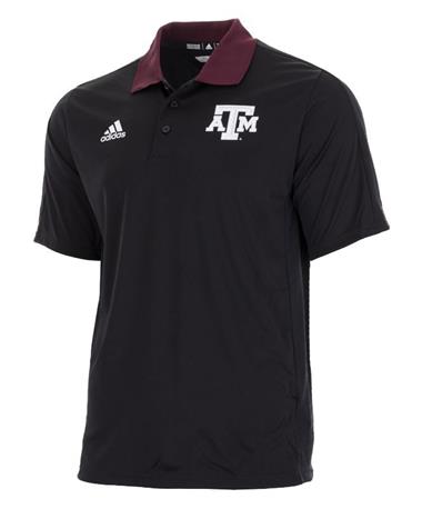 Adidas Aggies Sideline Coaches Polo