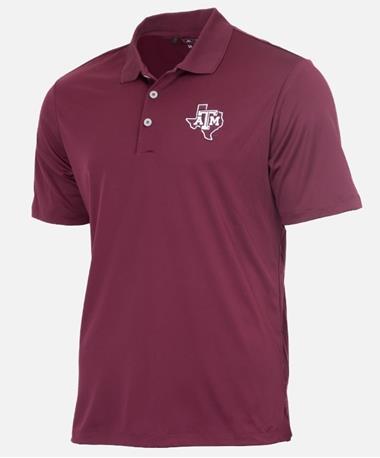 Texas A&M Aggie Adidas Performance Polo