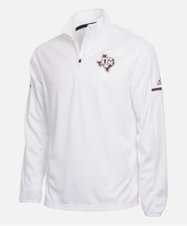 Adidas Texas A&M Sideline Quarter Zip