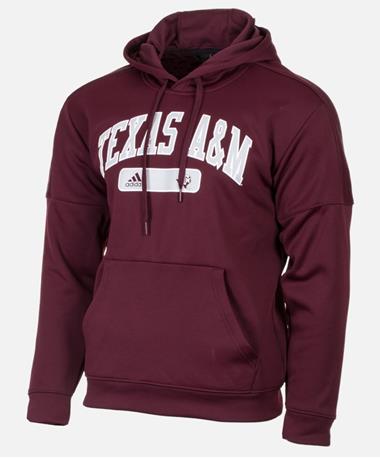 Adidas Texas A&M Arched Heat Hoodie
