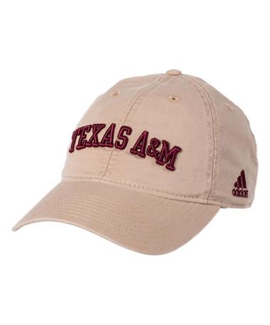 Adidas Texas A&M Adjustable Slouch Cap