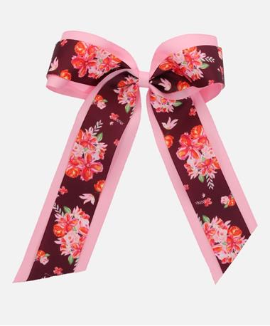 Azarhia Becca Maroon Pink Bouquet Bow