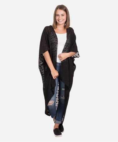 Yolanda Black Diamond Blouse