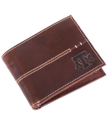 Canyon Texas A&M Burr Zipped Wallet